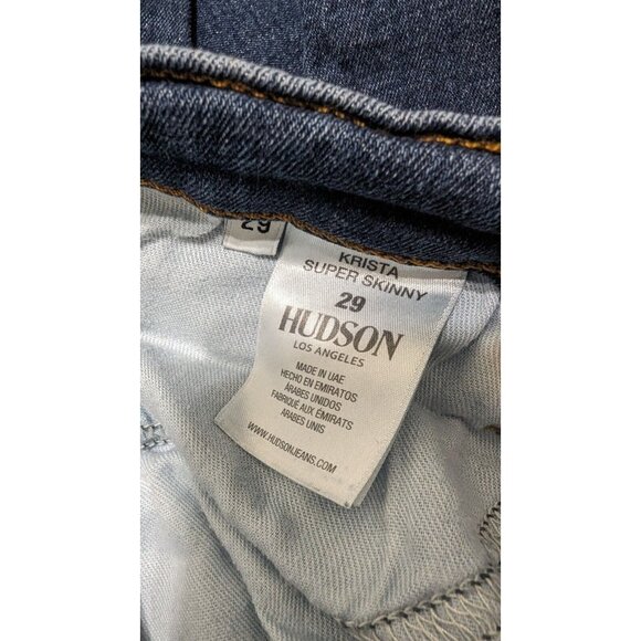 Hudson jeans Women's midrise Beth size 28 baby boot - Picture 7 of 12